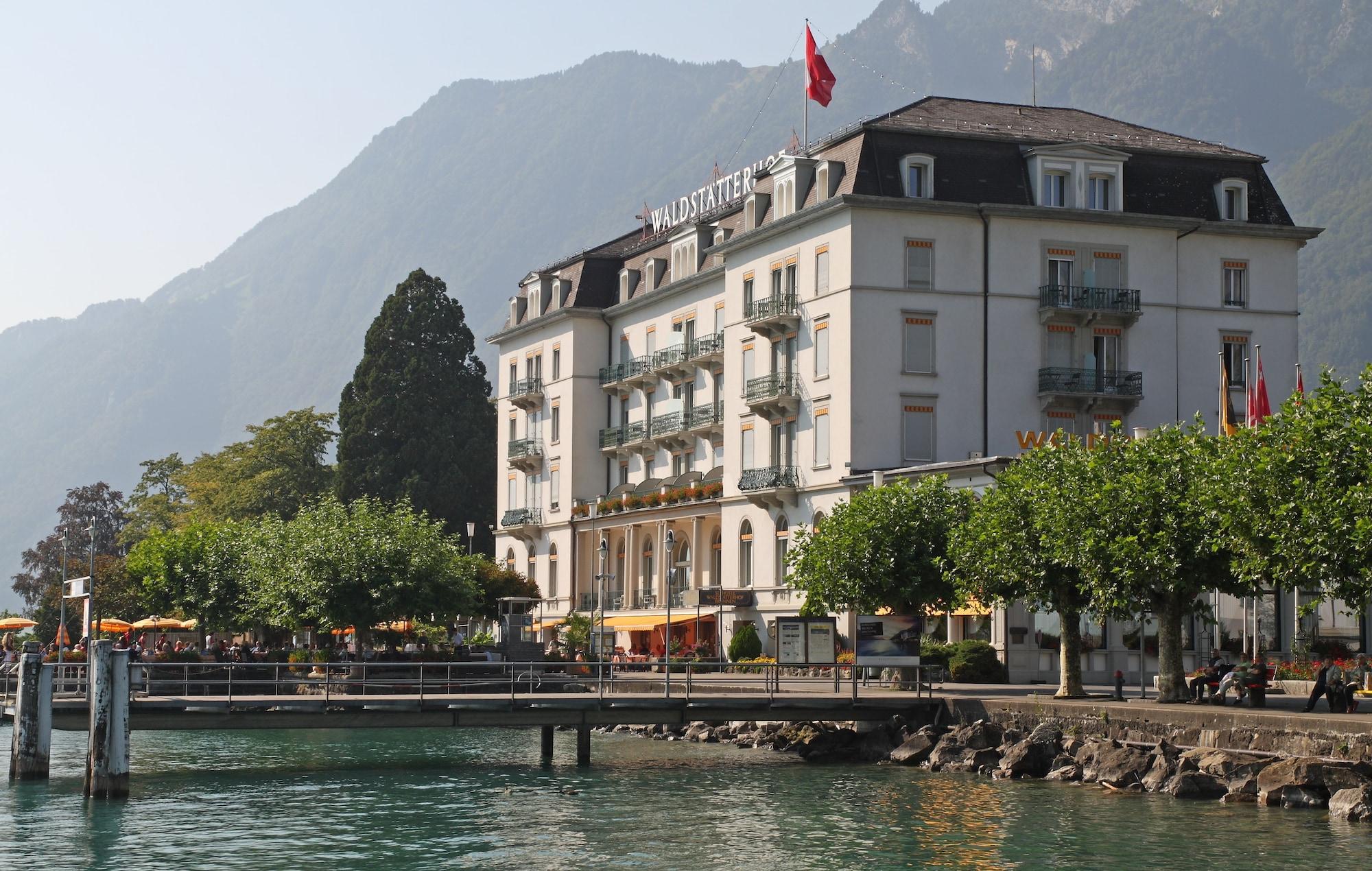 Seehotel Waldstaetterhof Swiss Quality Brunnen Exterior foto