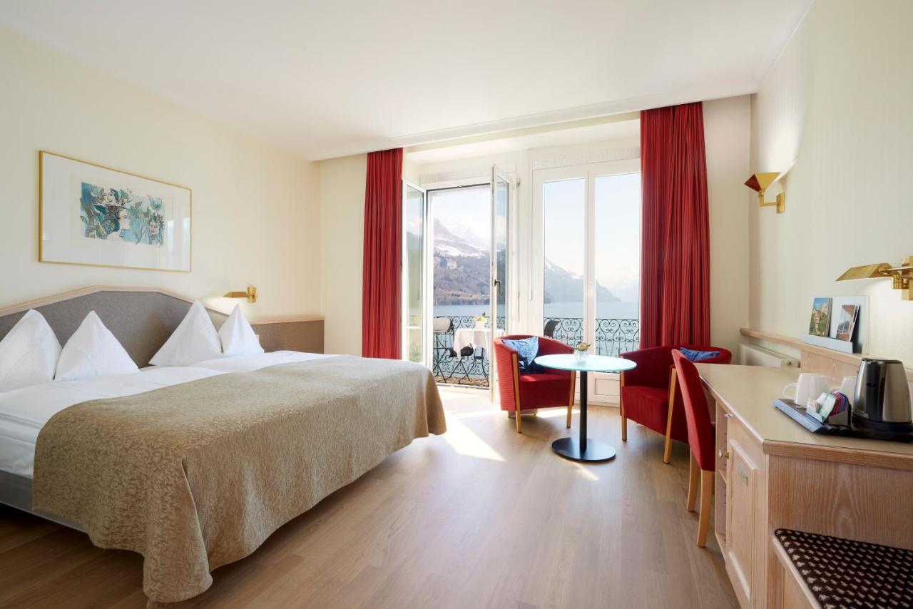 Seehotel Waldstaetterhof Swiss Quality Brunnen Exterior foto
