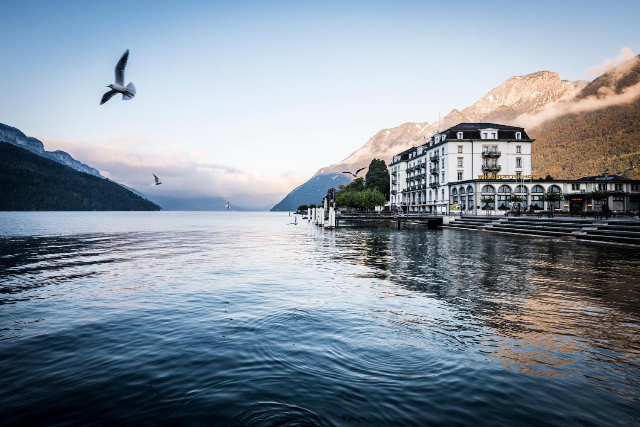 Seehotel Waldstaetterhof Swiss Quality Brunnen Exterior foto
