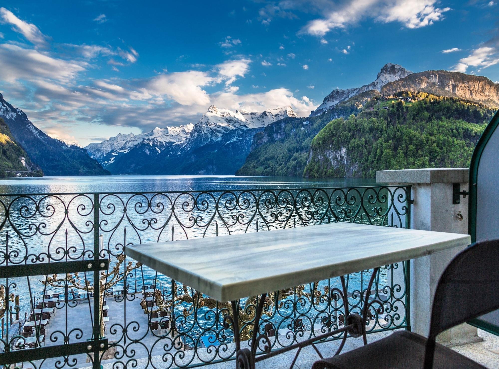 Seehotel Waldstaetterhof Swiss Quality Brunnen Exterior foto